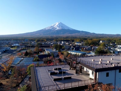富士展望の丘 ふじさんデッキ 光と雲の展望台
