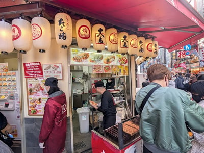 Takoyaki Juhachiban Dotonbori
