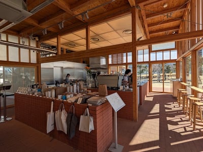 Blue Bottle Coffee Toyosu Park Cafè